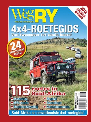 cover image of WegRy 4x4 Roetegids